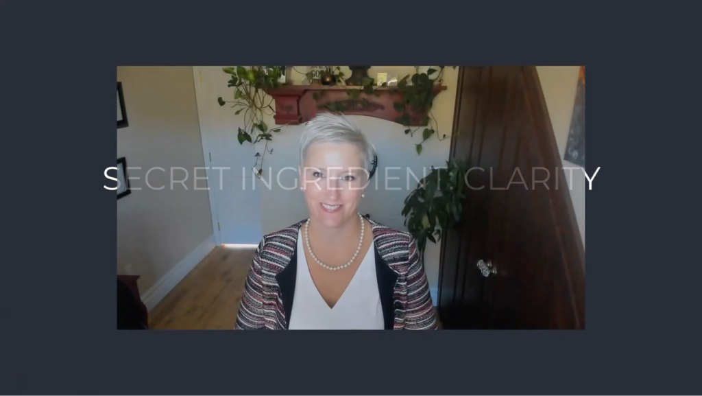 Secret Ingredient Clarity